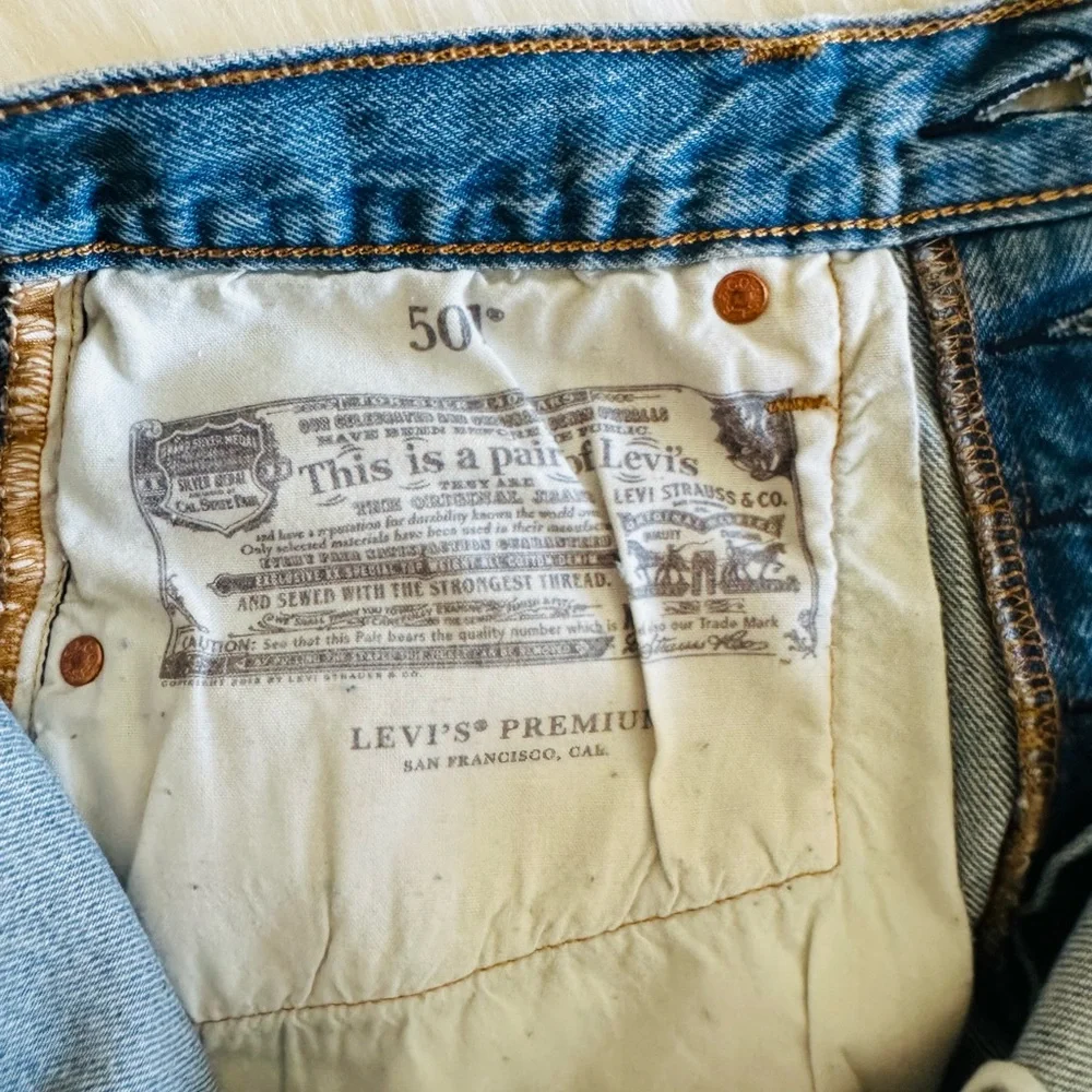 Levi's 501 Premium Women's High Rise Denim Jeans